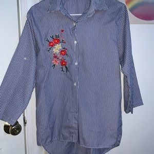 Stylish embroidered shirt/tunic